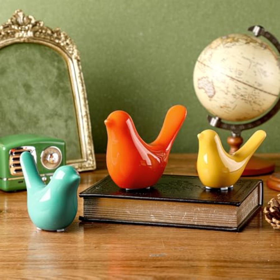 Home Decor Medieval - 3-teiliges Mid-Century Modern Dekor-Set, Mittelalterliche Tischdekoration,