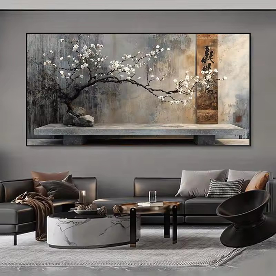Home Decor Zen Style - 5D Diamant-Malerei-Set für Erwachsene Zen Weiße