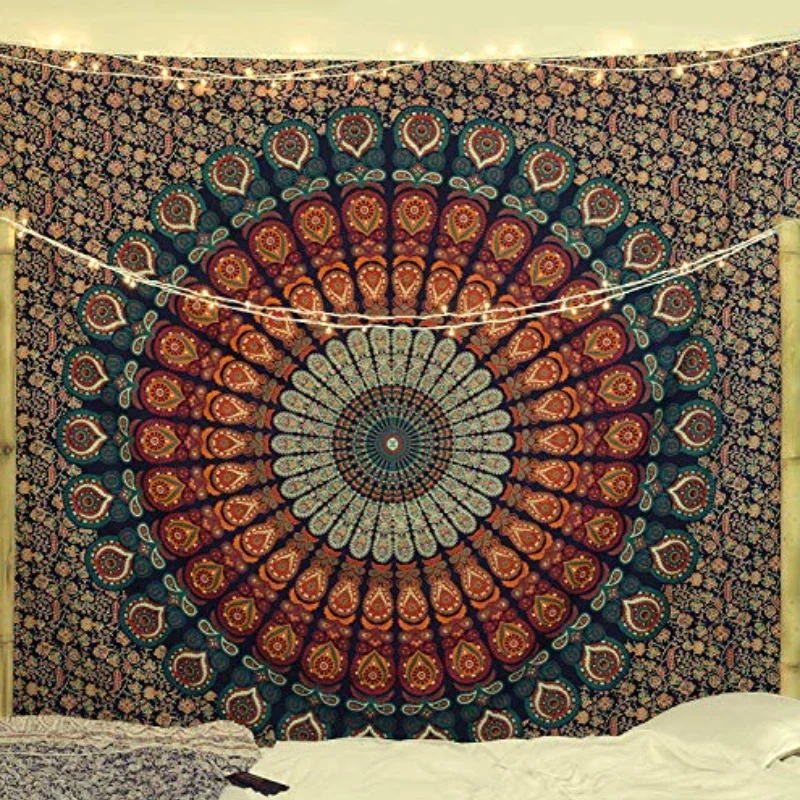 Home Decor Hippie - Hippie mandala tapestrys indien böhmische psyche