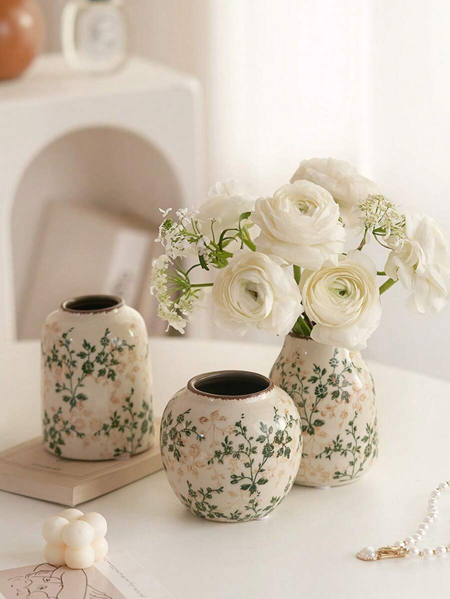 Home Decor Zen Style - 1/3 Stück Mini Handgefertigte Vintage Grüne