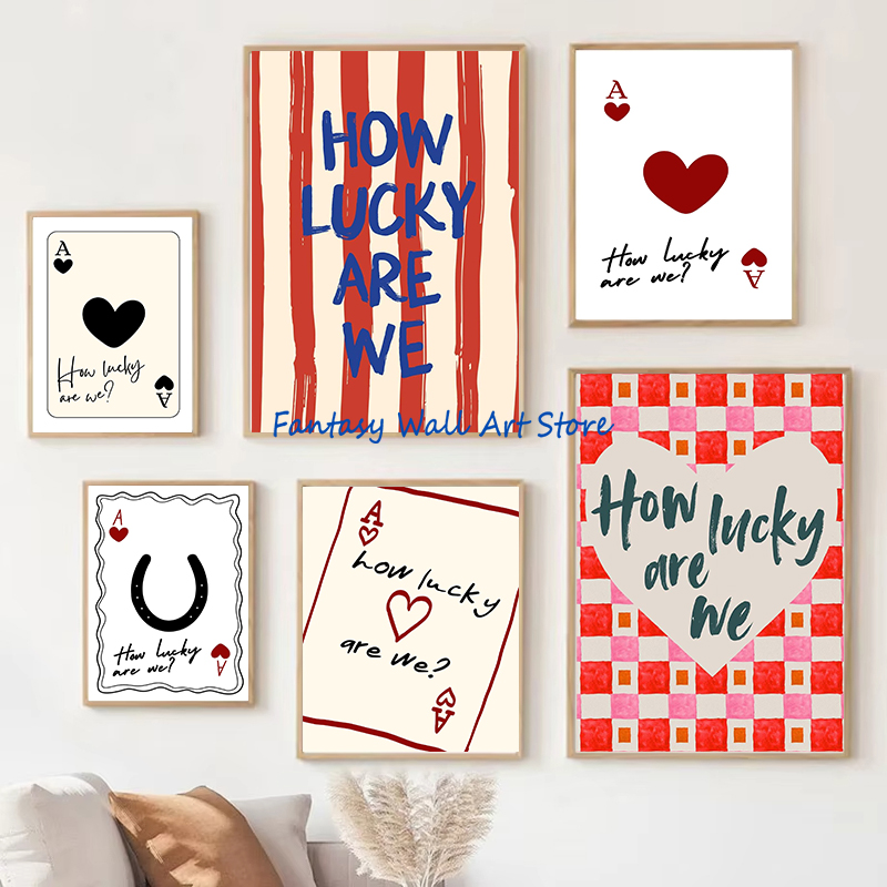 Home Decor How To - How Lucky Are We Trendy Zitate