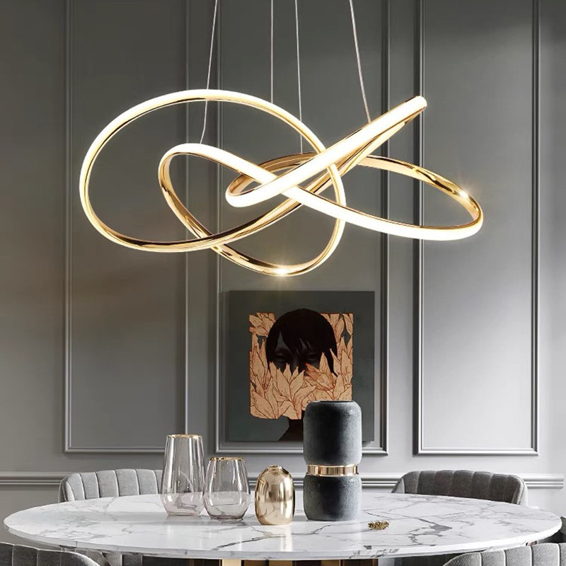 Home Decor Online Free - Moderne Restaurant-Pendelleuchte, LED-Deckenleuchte für Wohnzimmer, Heimdekoration,