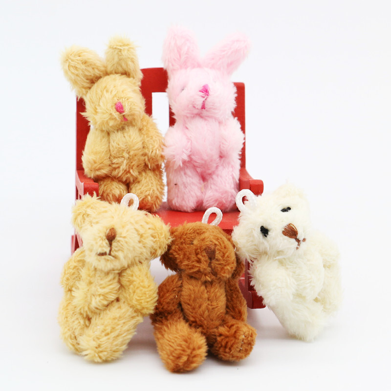 Home Decor Ikea - 1/6 Puppenhaus Pelz Hase Bär Kaninchen