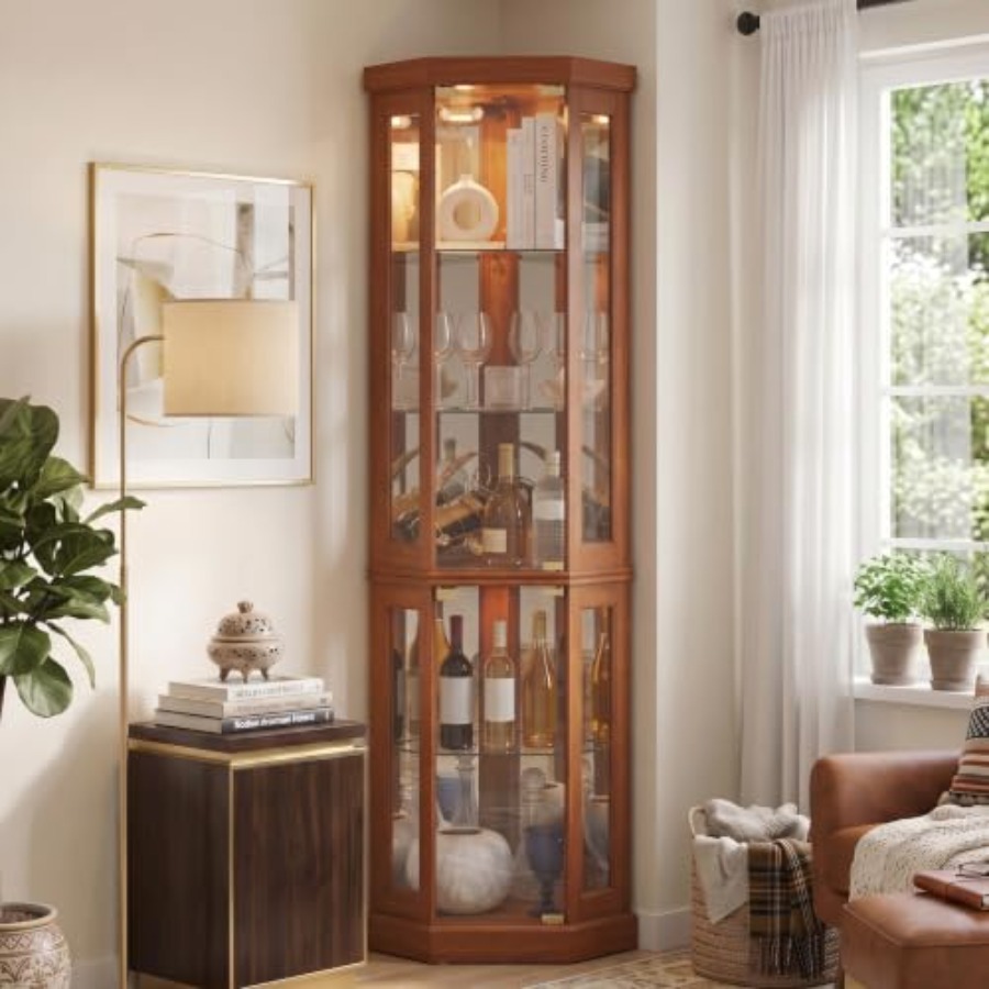 H&M Home Decor - Eckvitrine für die Aufbewahrung von Spirituosen
