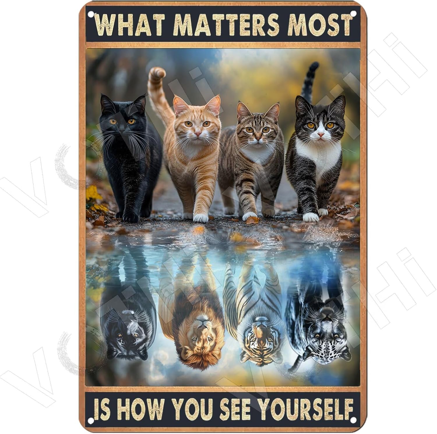 Home Decor How To - Niedliche schwarze Katzen-Dekorations-Schilder, „Was am wichtigsten