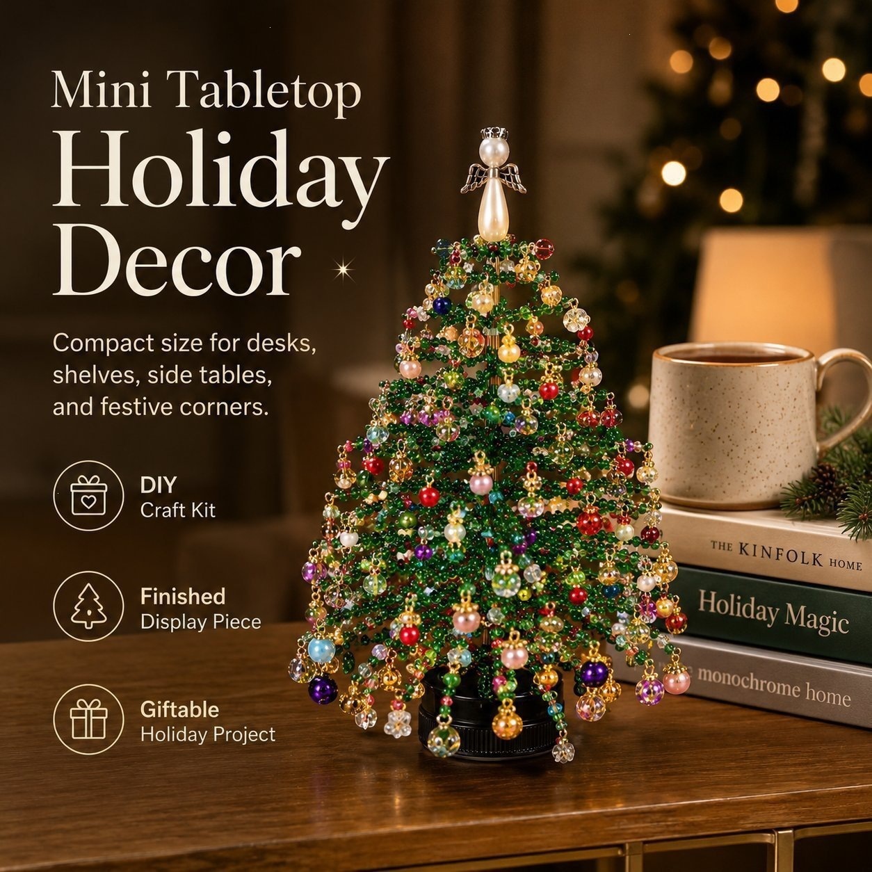 Handgefertigter Perlen-Mini-Ti – Home Decor Kit Bewertung und Preis