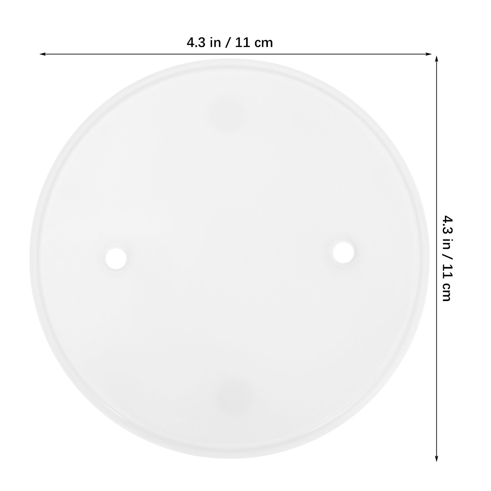 4 Stück runde Deckenabdeckplat – Home Decor Outlet Bewertung und Preis