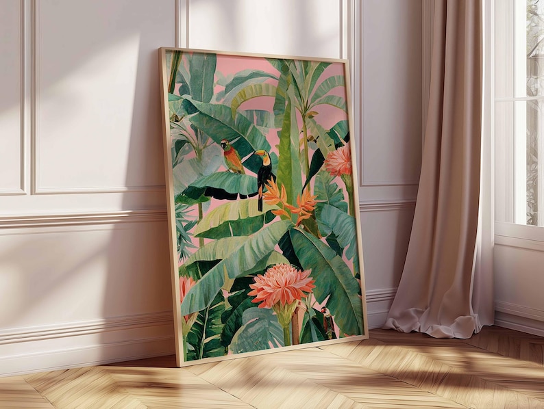 1 Stück Retro-Tropen-Leinwandp – Home Decor Trends Bewertung und Preis