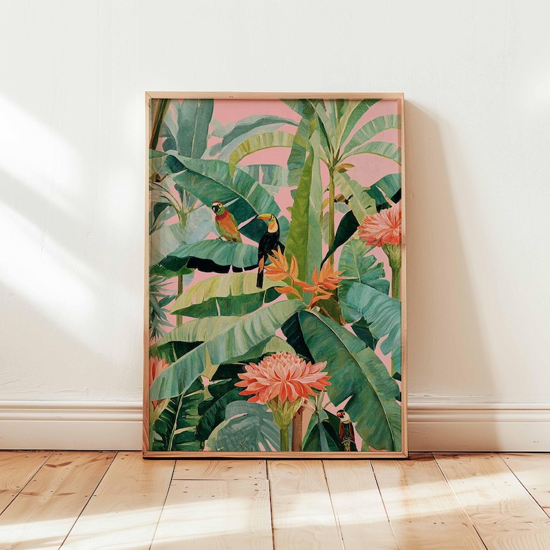 1 Stück Retro-Tropen-Leinwandp – Home Decor Trends Bewertung und Preis