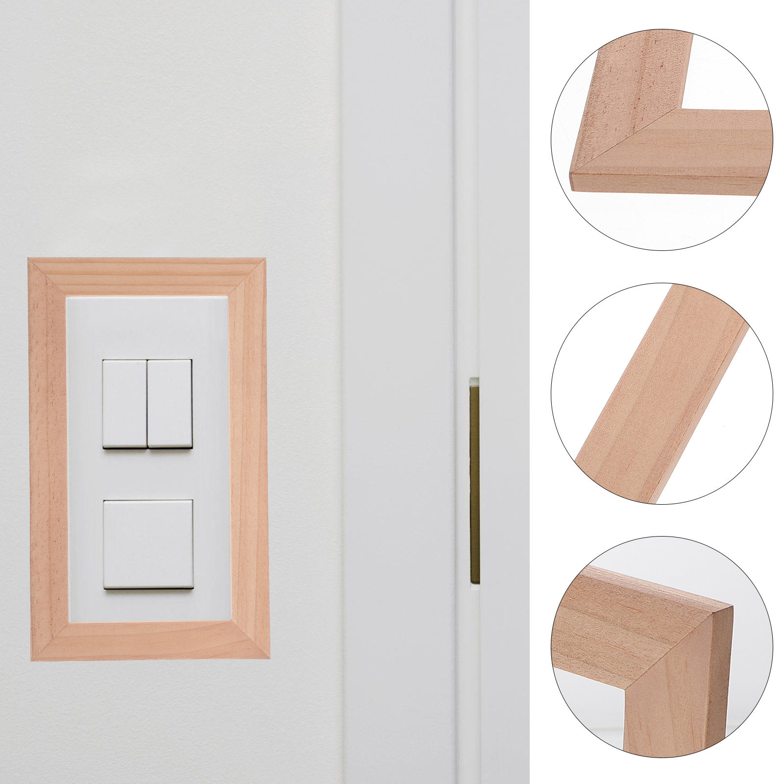 Holz-Wandplatte mit 2 Steckdos – Home Decor Outlet Bewertung und Preis
