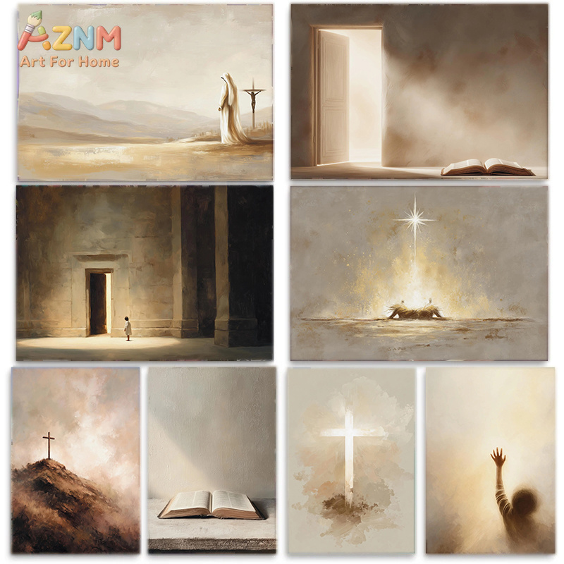 AZNM Neutrales christliches Kr – Home Decor Jesus Bewertung und Preis