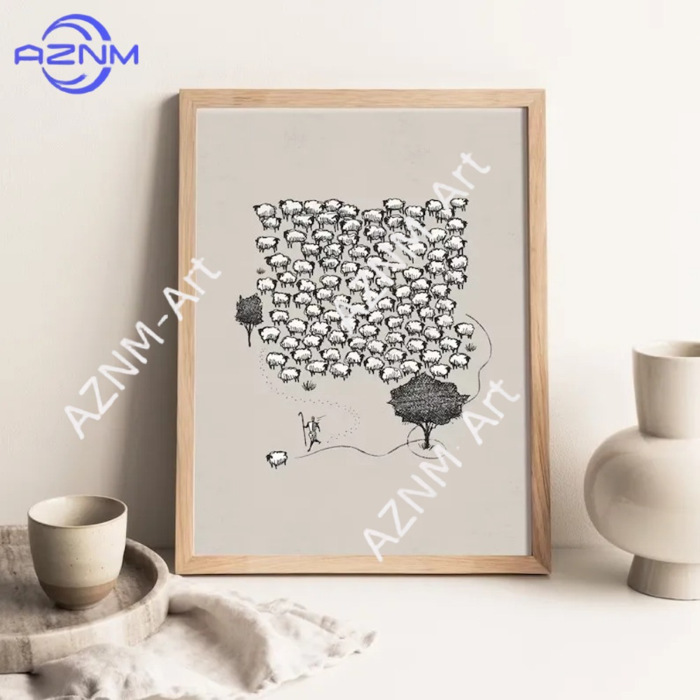 Jesus verlässt den 99er-Hirten – Home Decor Jesus Bewertung und Preis