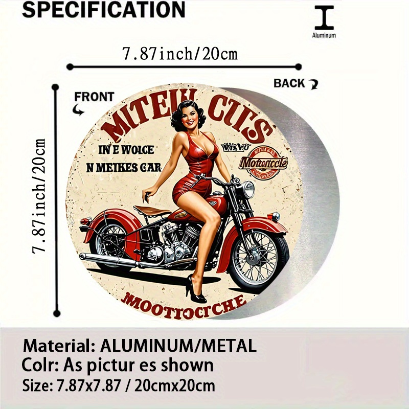Vintage-Motorrad-Wandkunst aus – Home Decor Trends Bewertung und Preis
