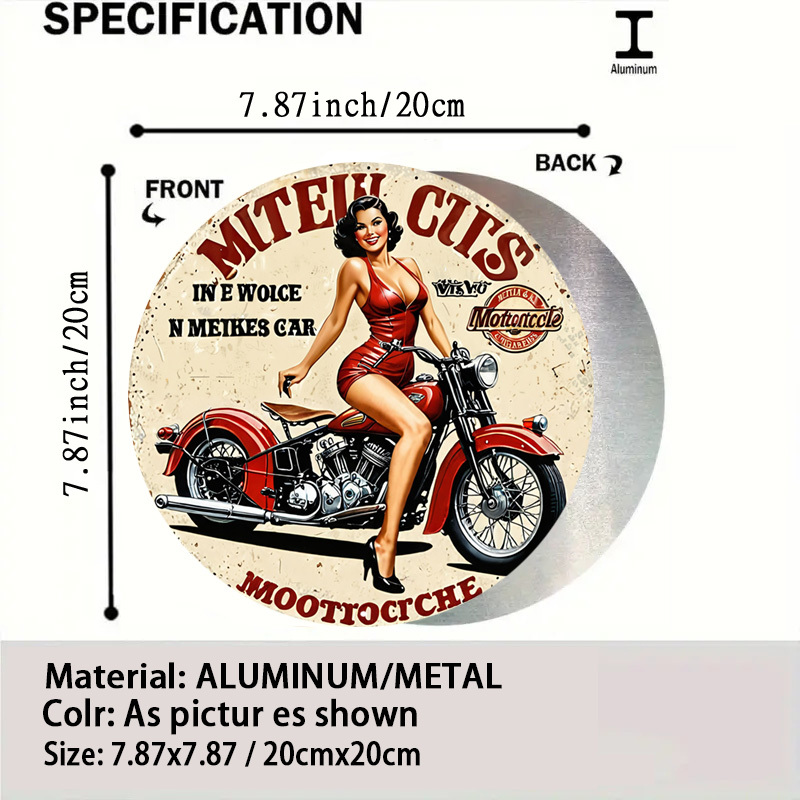 Vintage-Motorrad-Wandkunst aus – Home Decor Trends Bewertung und Preis
