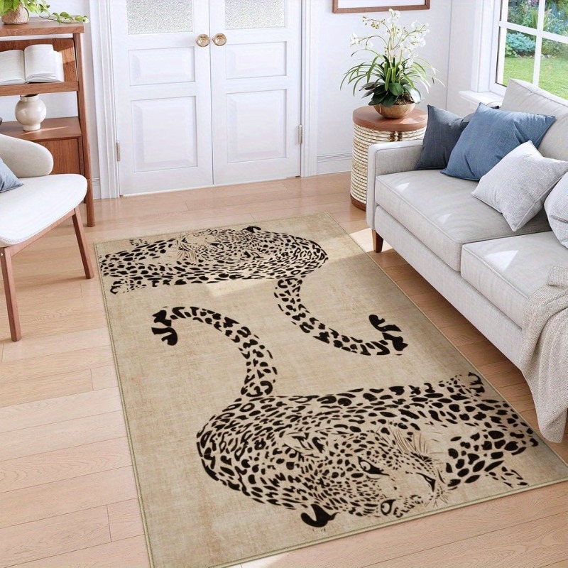 Teppich für Wohnzimmer, Leopar – Home Decor Ig Bewertung und Preis