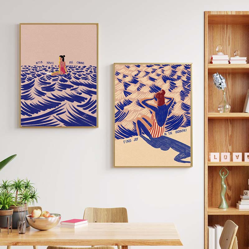 Nordische minimalistische Kuns – Home Decor Trends Bewertung und Preis