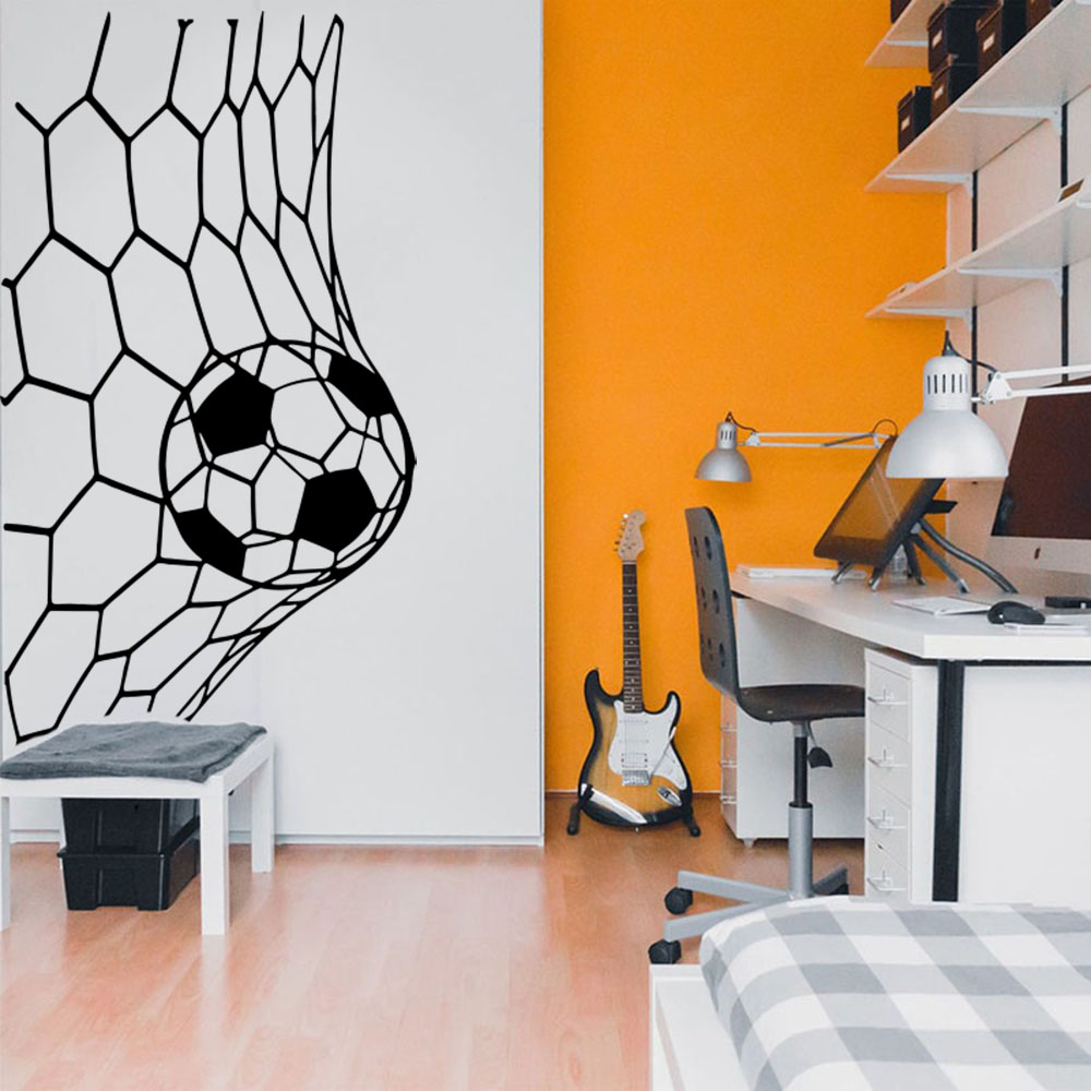 Großer Soceer-Tornetz-Wandaufk – Home Decor Online Free Bewertung und Preis