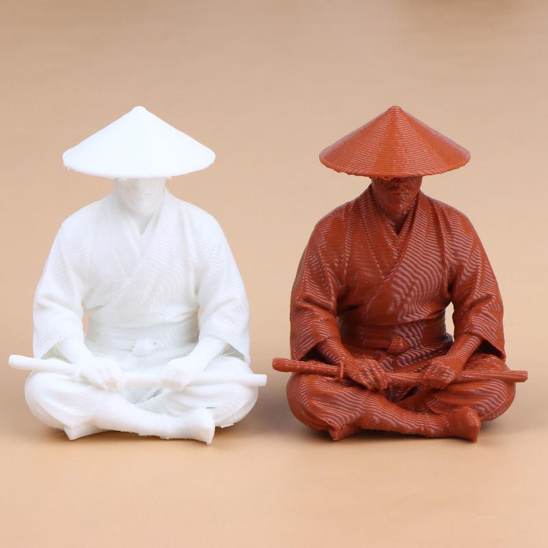 Meditierende Samurai-Figur im  – Home Decor Zen Style Bewertung und Preis