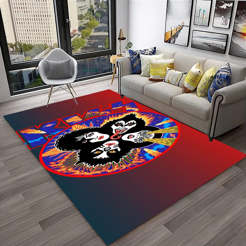 Retro KISS Rock Band Teppich f – Home Decor Online Free Bewertung und Preis