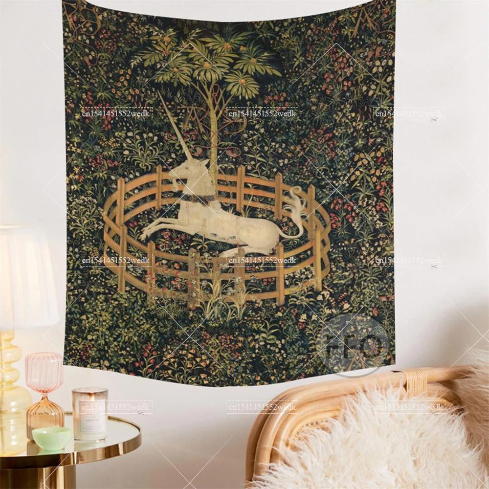 Das Einhorn in Gefangenschaft  – Home Decor Medieval Bewertung und Preis