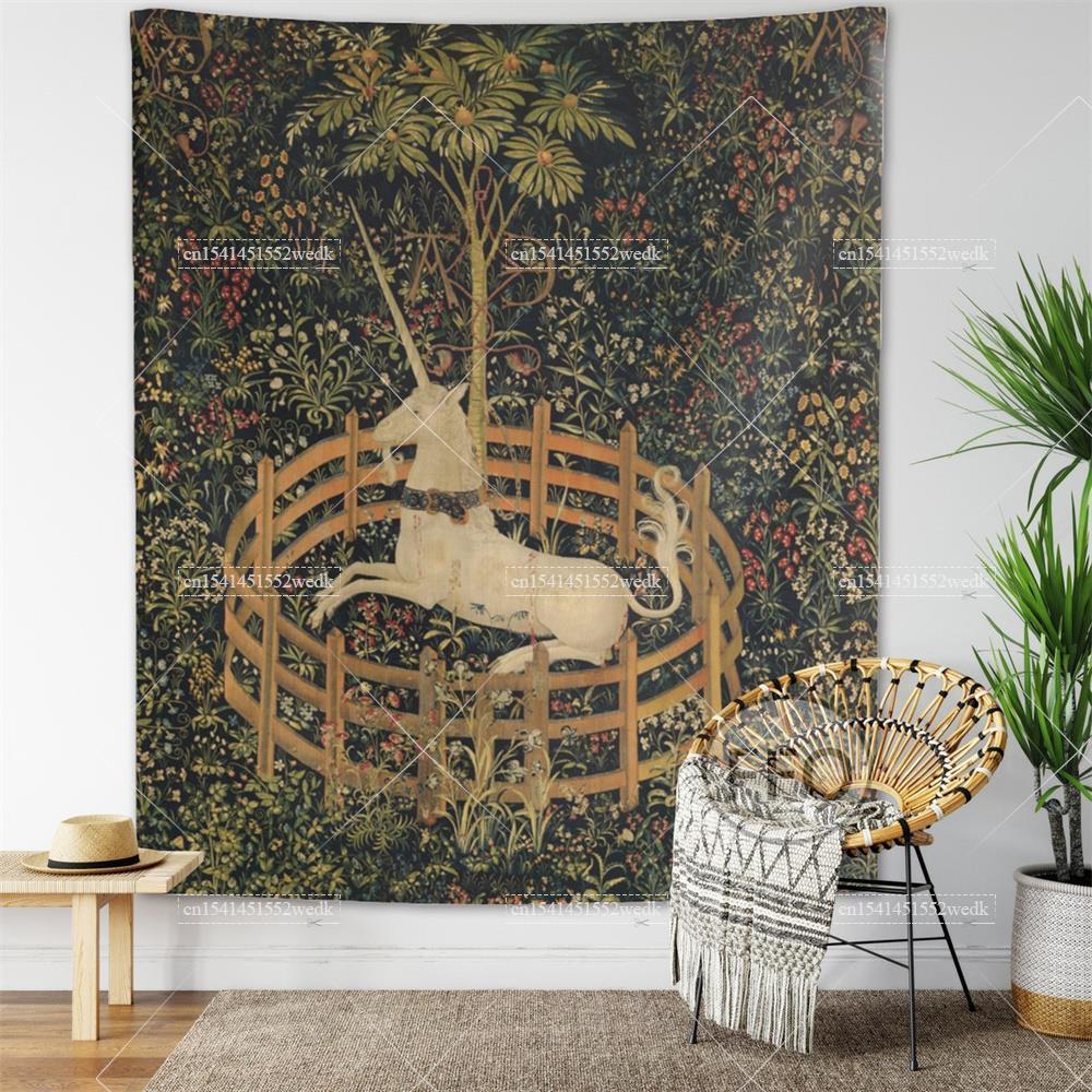 Das Einhorn in Gefangenschaft  – Home Decor Medieval Bewertung und Preis