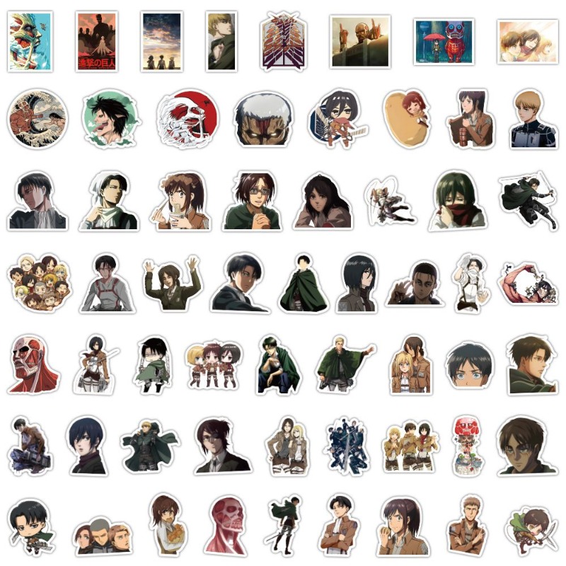 60 Stück Attack on Titan Anime – Home Decor Tv Bewertung und Preis