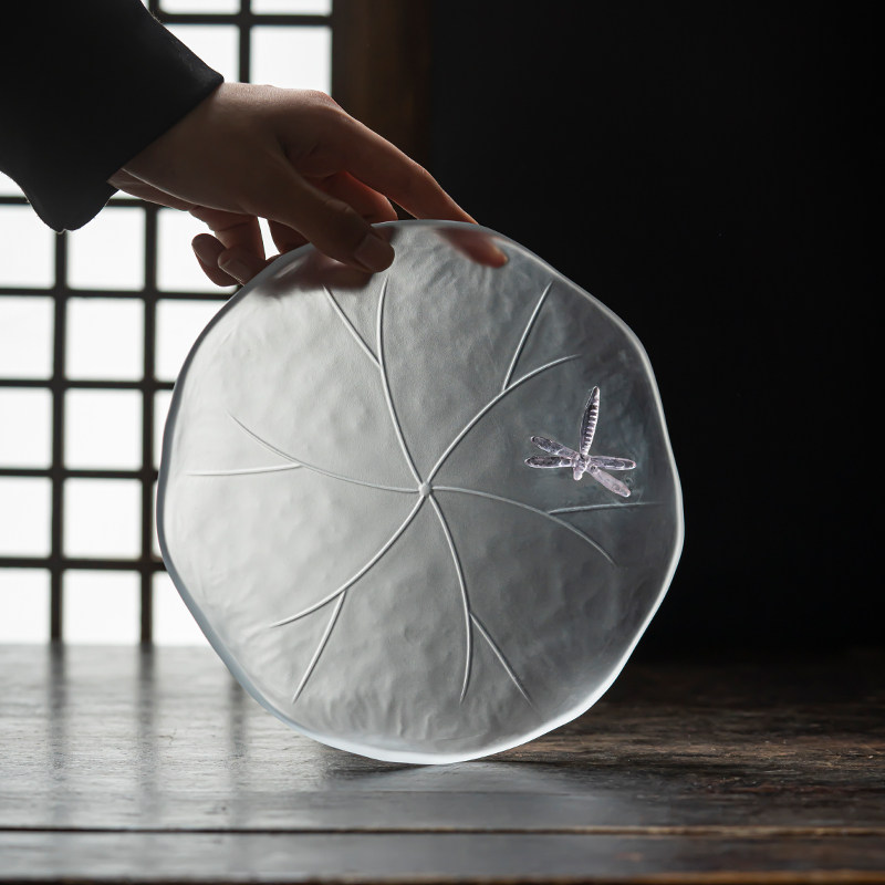 Glasierte Libellen-Teekannenpl – Home Decor Zen Style Bewertung und Preis