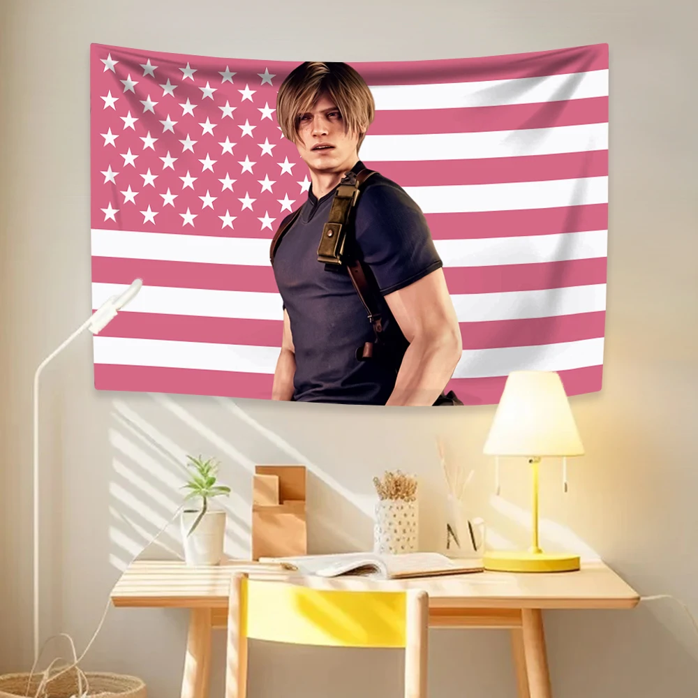 Leon Kennedys Wandteppich mit  – Home Decor Hippie Bewertung und Preis