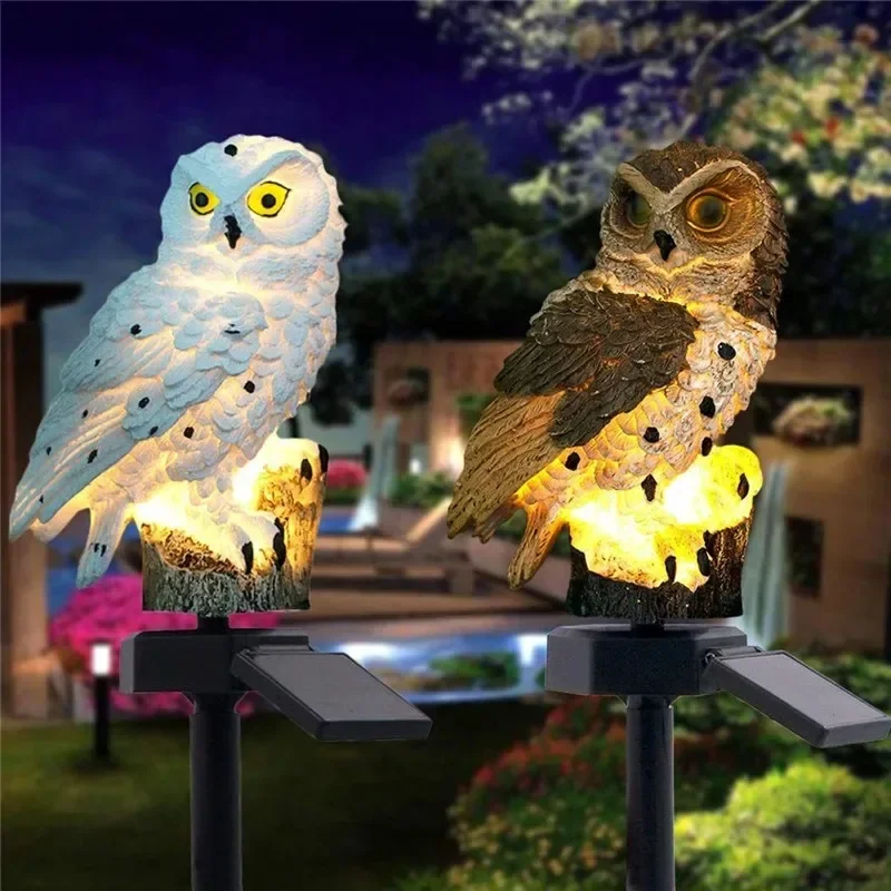 Solar-Eulen-Statue Gartenleuch – Home Decor Garden Bewertung und Preis