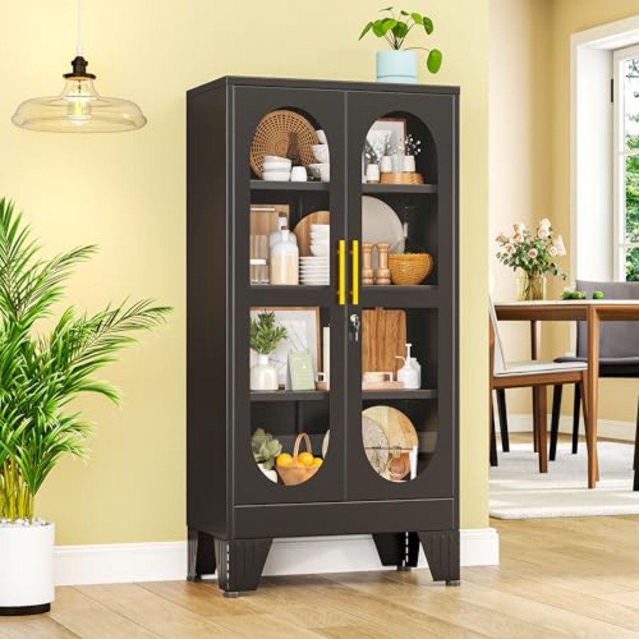 47 H Abschließbarer Vitrinensc – H&M Home Decor Bewertung und Preis