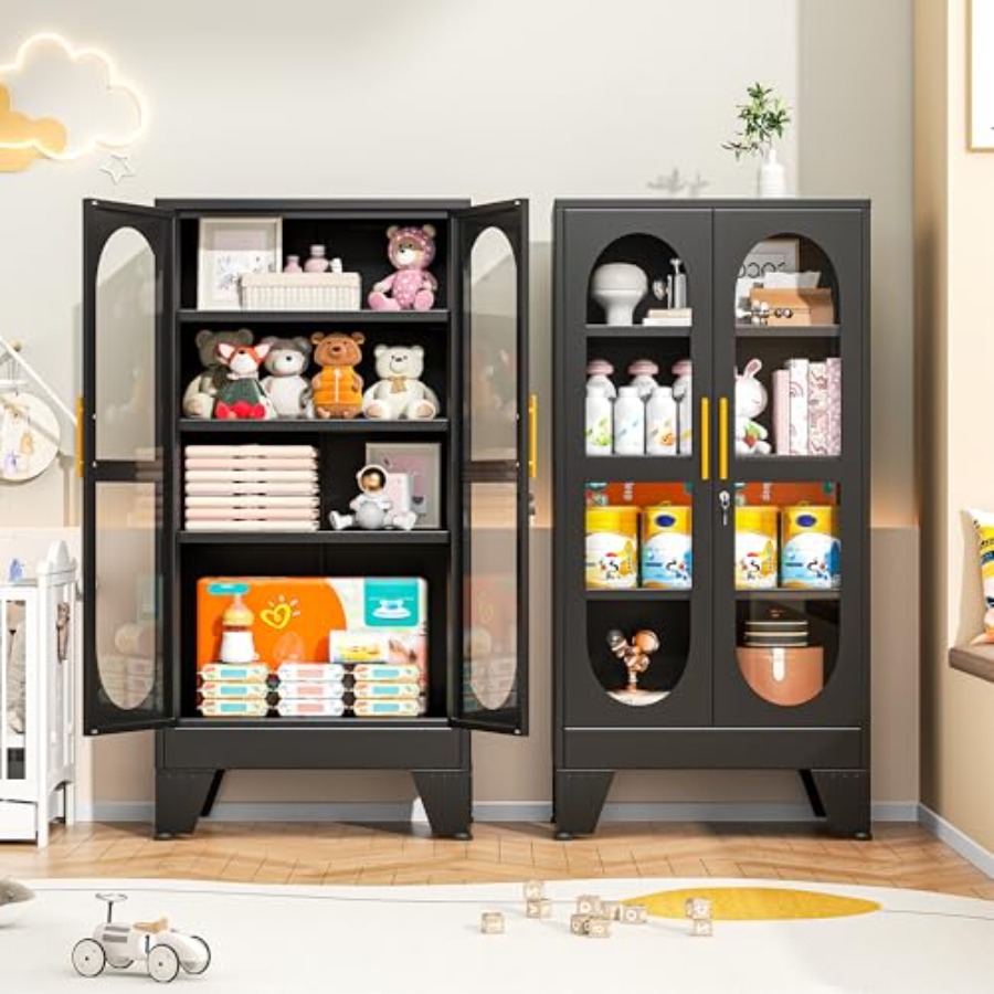 47 H Abschließbarer Vitrinensc – H&M Home Decor Bewertung und Preis