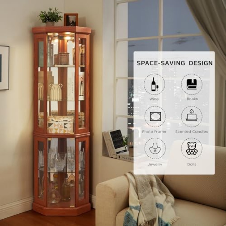 Eckvitrine für die Aufbewahrun – H&M Home Decor Bewertung und Preis
