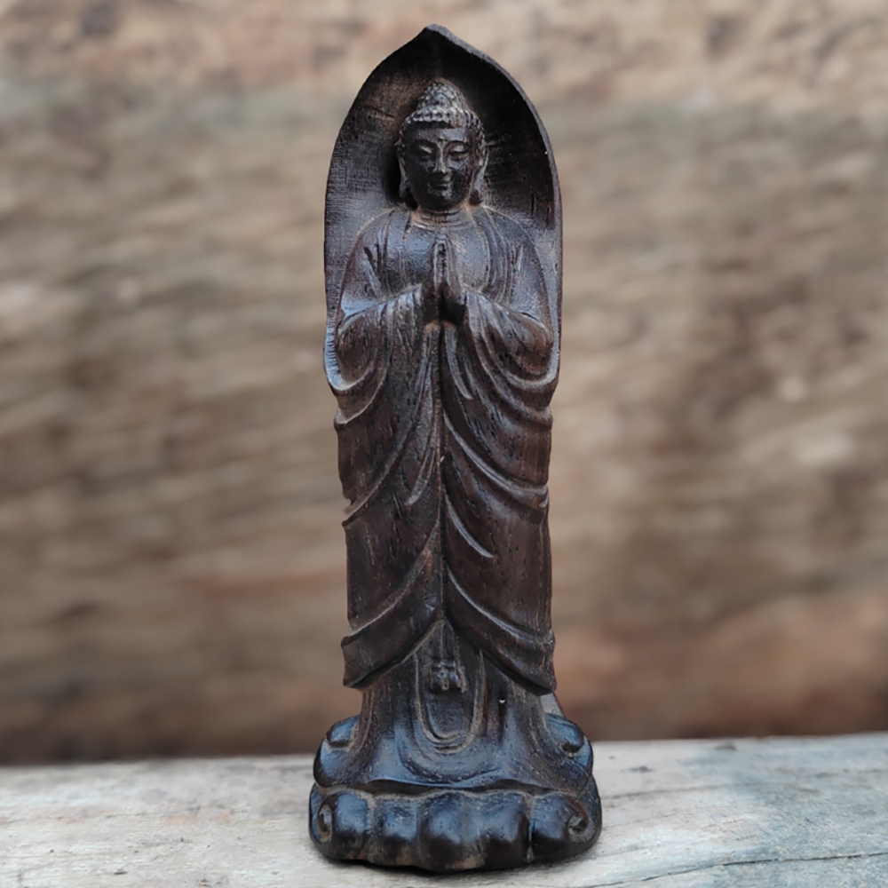 Hölzerne Zen-Buddha-Figur, han – Home Decor Zen Style Bewertung und Preis