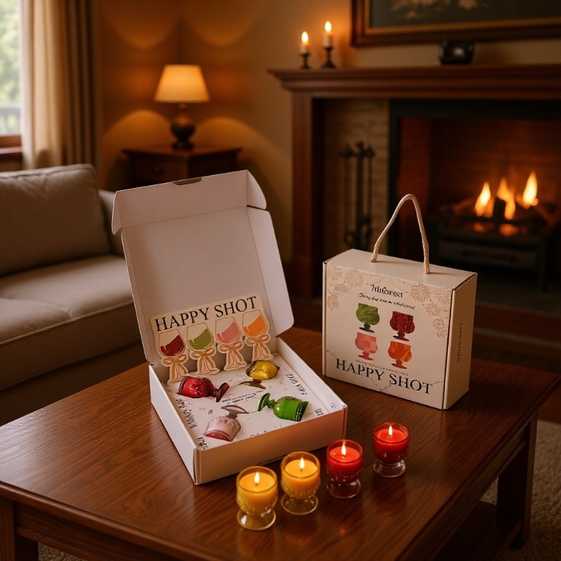Duftkerzen-Geschenkset in Wein – Home Decor Kit Bewertung und Preis