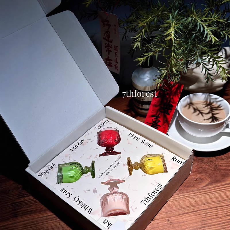 Duftkerzen-Geschenkset in Wein – Home Decor Kit Bewertung und Preis