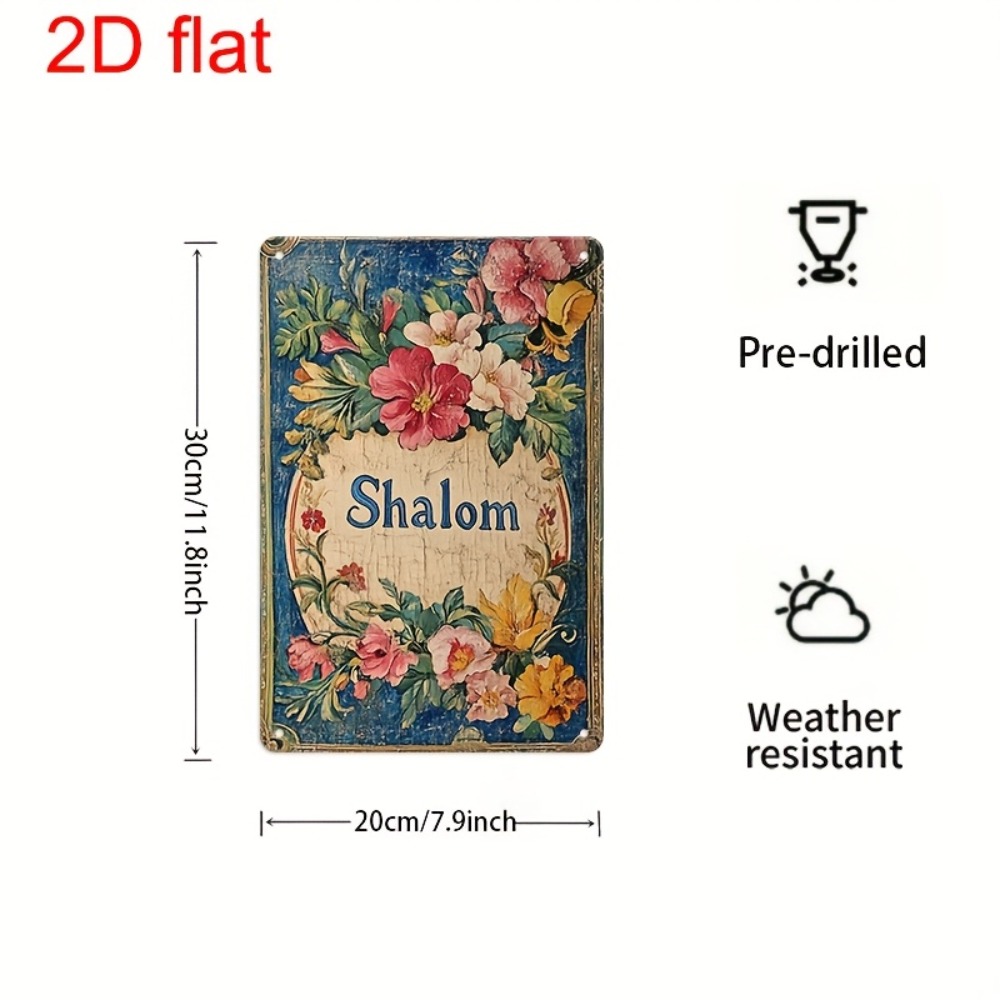 CIFBUY Vintage Floral Shalom A – Home Decor Garden Bewertung und Preis