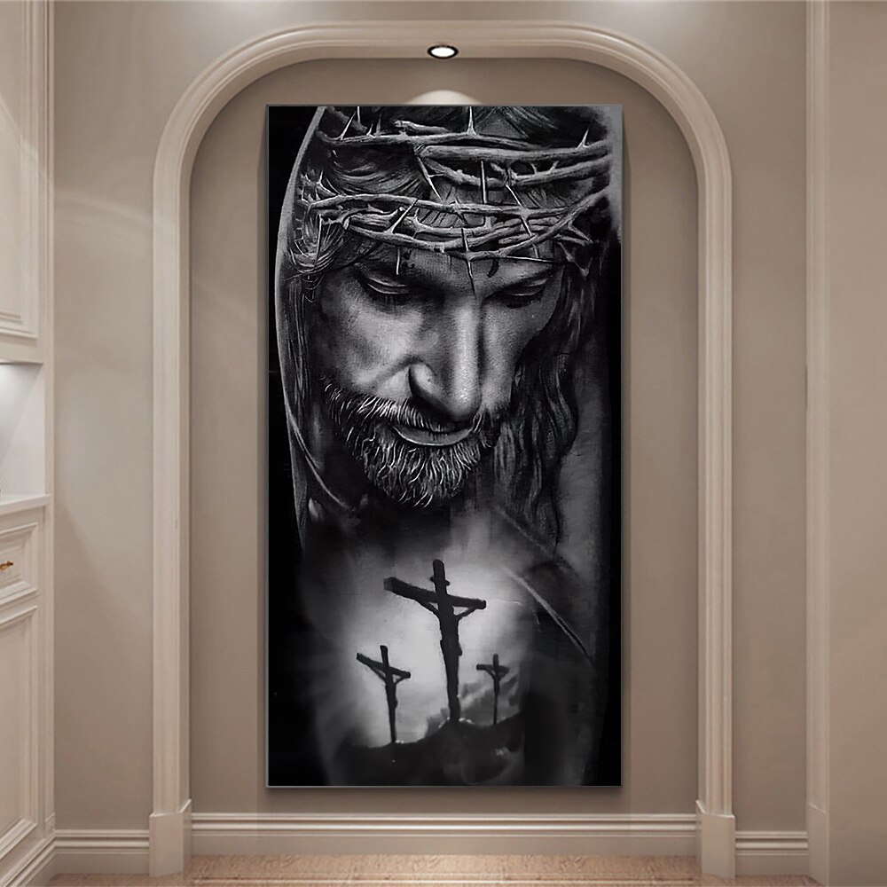 Dornenkrone Jesus Leinwand-Wan – Home Decor Jesus Bewertung und Preis