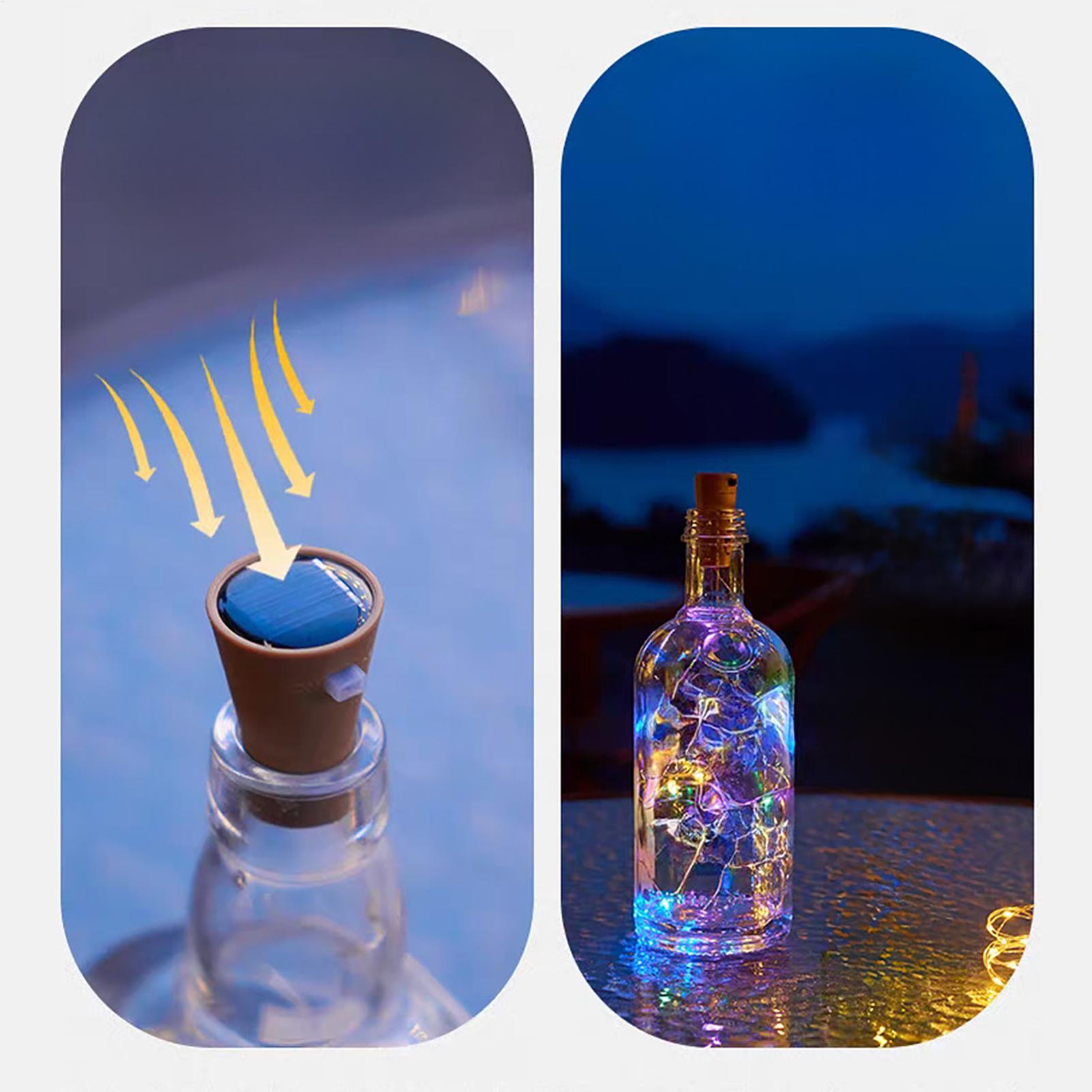 Solar-Weinflaschenlichter, 6 S – Home Decor Garden Bewertung und Preis