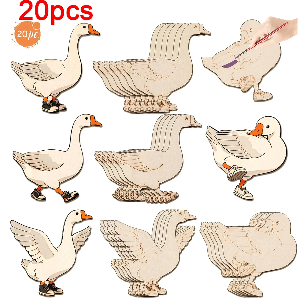 20-teiliges Unfertiges Holz-Ba – Home Decor Kit Bewertung und Preis